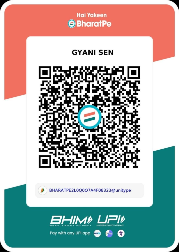 Official BharatPe Payment QR Code - GYANI SEN